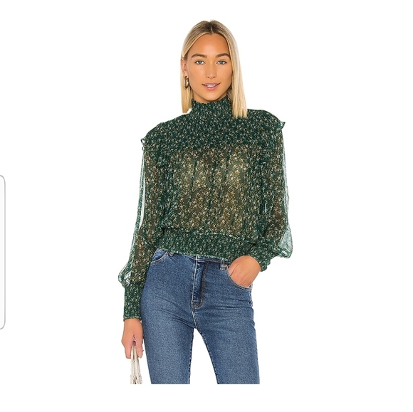 Free People Tops - Free People Roma Floral Print Feminine Boho Blouse